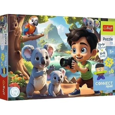 Puzzle 70 element�w Connect Luck TREFL 53022