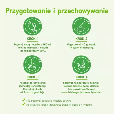 BoboVita Smaczna Kolacja Kaszka mleczno-ryowa 3 owoce po 6 miesicu 230 g
