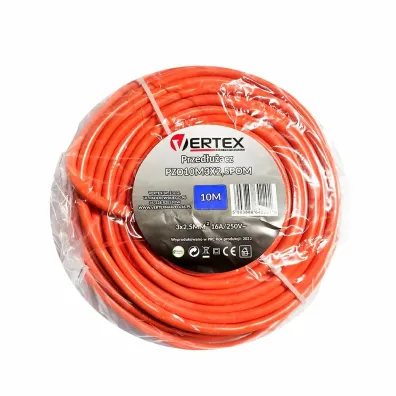 Vertex Przed�u�acz zwijany 10m 3x2,5 mm