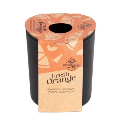 �wieczka sojowa Pow�chaj mnie Fresh Orange czarny
