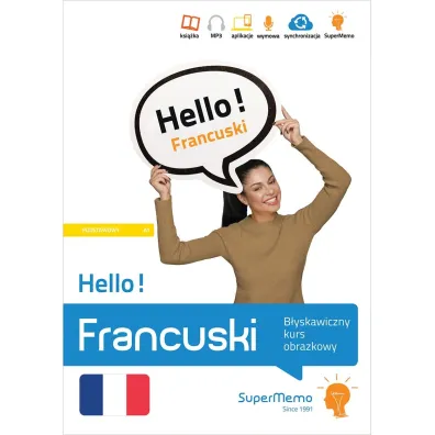 Hello! Francuski. B�yskawiczny kurs obrazkowy. Poziom A1 - Natalia Wajda