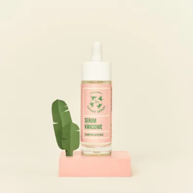 Mydlarnia 4 Szpaki Serum kwasowe do twarzy - szarotka alpejska 30 ml