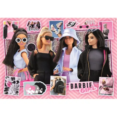 Puzzle 104 el. SuperColor. Barbie Clementoni