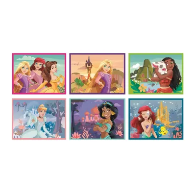 Puzzle Klocki obrotowe 12 el. Princes Clementoni