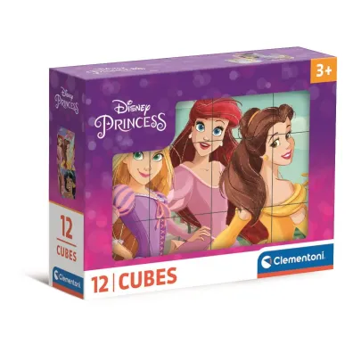 Puzzle Klocki obrotowe 12 el. Princes Clementoni