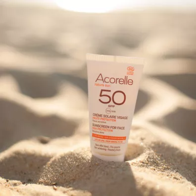 Acorelle Naturalny krem przeciws�oneczny do twarzy BIO &ndash; SPF50 50 ml