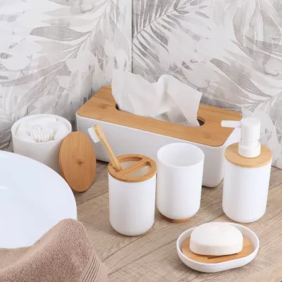Tendance Kubek na szczoteczki Besson White Biay