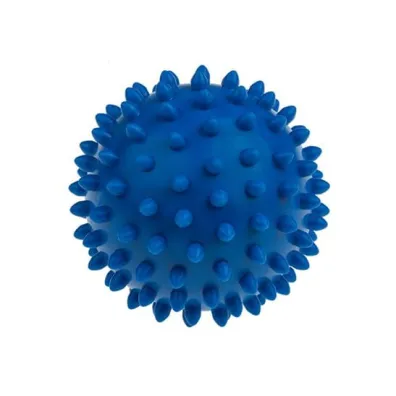 Tullo Fizjo Spiky Massage Pi�ka rehabilitacyjna niebieska 9 cm