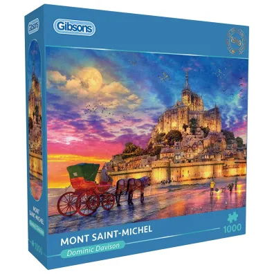 Puzzle 1000 Mont Saint-Michel Francja 113725 Gibsons