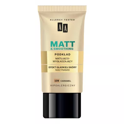 Aa Make Up Matt podk�ad matuj�co wyg�adzaj�cy 109 Carmel 30 ml