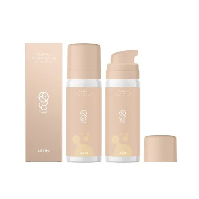 Lovro Bubble Foundation podk�ad o napowietrzonej, roz�wietlaj�cej formule 02 Vanilla 50 ml