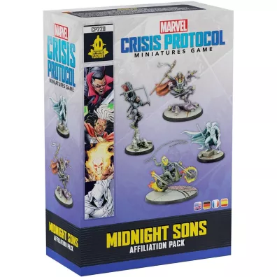 Marvel: Crisis Protocol - Midnight Sons - Affiliation Pack Atomic Mass Games