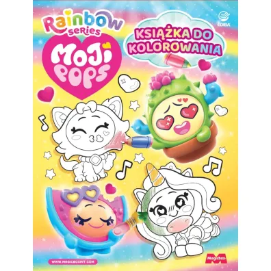 MojiPops Rainbow. Ksi��ka do kolorowania