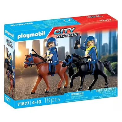 Playmobil City Action Policja konna 71877