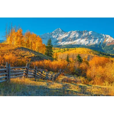 Puzzle 1000 el. View Of Wilson Peak In Autumn, USA CASTORLAND C-105502