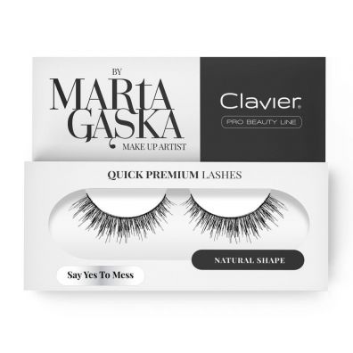 Quick Premium Lashes rzsy na pasku Say Yes To Mess 3D SK09 Clavier