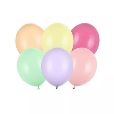 PartyDeco Balony Strong Pastel 27cm