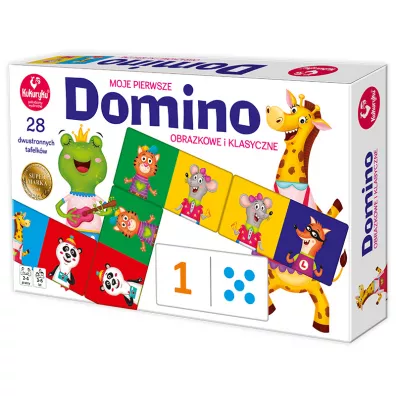 Domino obrazkowe i klasyczne Kukuryku