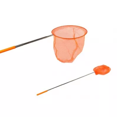 Siatka na motyle teleskopowa pomara�czowa 85cm LeanToys