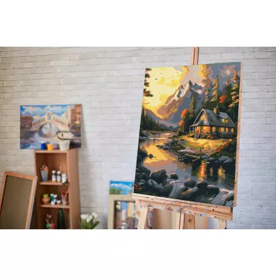 Twoje Hobby Malowanie po numerach - Z�oty zach�d s�o�ca 40x50cm