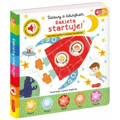 Rakieta startuje! Akademia M�drego Dziecka. Zabawy z d�wi�kiem