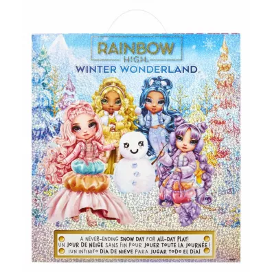 Rainbow High Winter Wonderland Doll- Skyler (Blue) Mga Entertainment