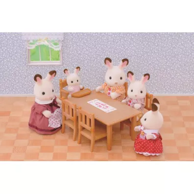 Sylvanian Zestaw do jadalni. St� i krzes�a