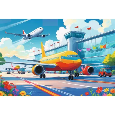 Puzzle 100 el. Kr�l przestworzy Trefl