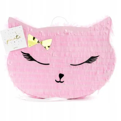 PartyDeco Piniata Kotek 35x27x9 cm