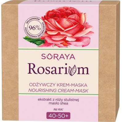 Soraya Rosarium Nourishing Cream-Mask odywczy krem-maska na noc Rany 50 ml