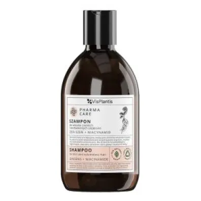 Vis Plantis Pharma Care Szampon do w�os�w �e�-Sze�+Niacynamid Cienkie, pozbawione obj�to�ci 500 ml