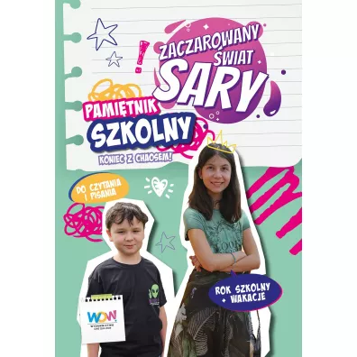 Zaczarowany wiat Sary. Pamitnik szkolny - Julia  yracka, Sara  yracka