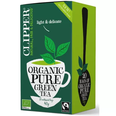 Clipper Herbata zielona 20 x 2 g Bio