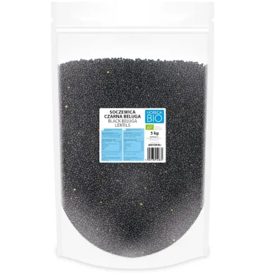 Horeca Soczewica czarna beluga 5 kg Bio
