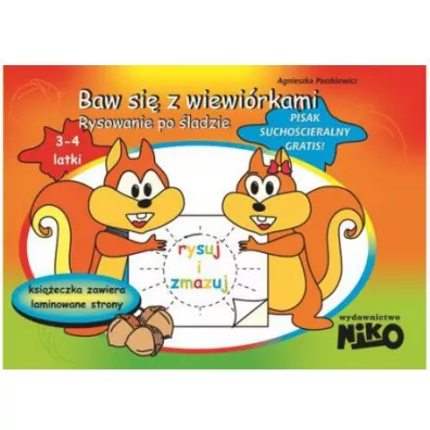 Baw si z wiewirkami. Rysowanie po ladzie - Agnieszka Paszkiewicz