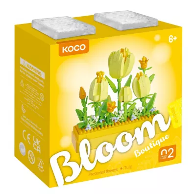 Klocki KOCO kwiaty tulipany 295 element�w