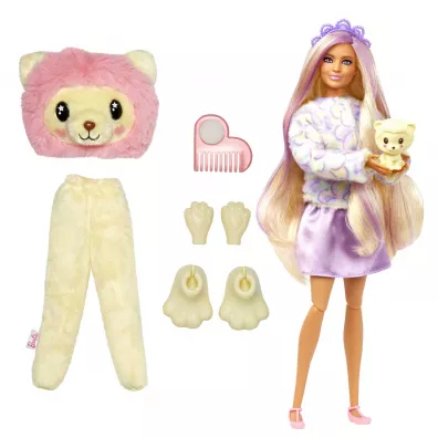 Barbie Cutie Reveal. Lew Lalka S�odkie stylizacje HKR06 Mattel