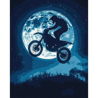 Ideyka Malowanie po numerach - Nocny sza� 40x50cm