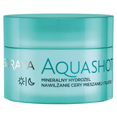 Soraya Aqua Shot mineralny hydro�el do cery mieszanej i t�ustej 50 ml