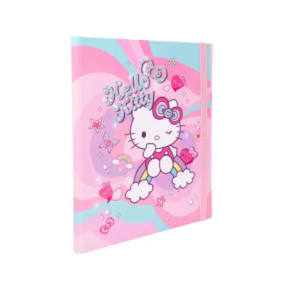 Patio Coolpack, Teczka przestrzenna tekturowa A4 z gumk�  Hello Kitty - Pink 1 (12979PTR)