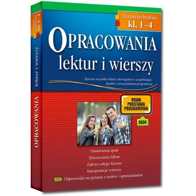 Opracowania lektur i wierszy