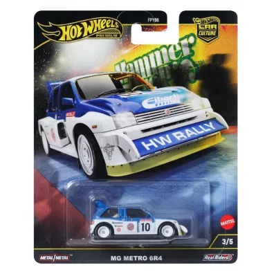 Hot Wheels. Kultowe auto MG Metro 6R4 HRW09 Mattel