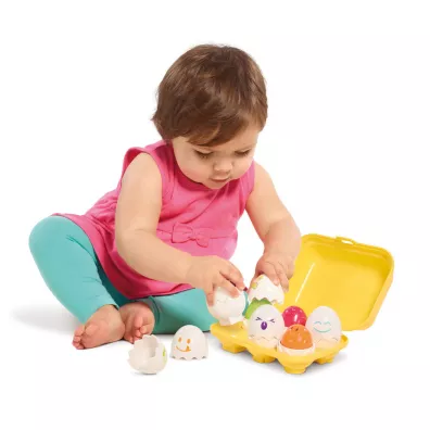 TOOMIES piszcz�ce jajeczka 6 sztuk E1581 Tomy - Infant jajeczka z d�wi�kami