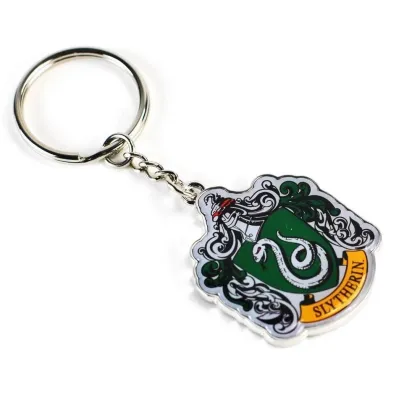 Half Moon Bay Harry Potter Brelok metalowy Herb Slytherinu