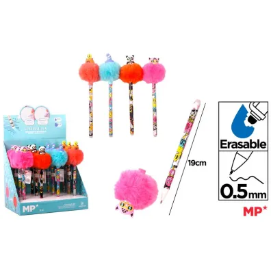 Mp Main Paper D�ugopis z pomponem 0,5mm �cieralny MIX
