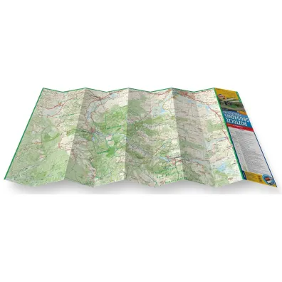 Roztocze �rodkowe Puszcza Solska mapa turystyczna 1:50 000 laminat 2023