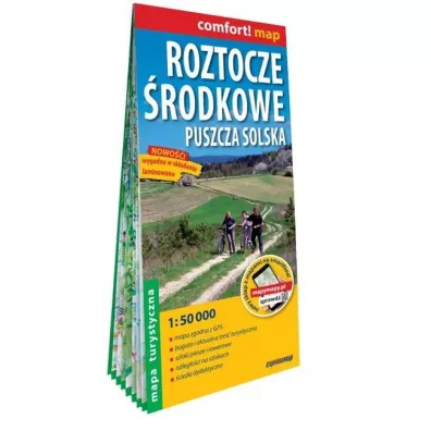 Comfort! map Roztocze rodkowe, Puszcza Solska