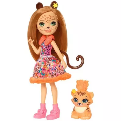 Enchantimals Lalka dodatkowa + zwierz�tko FNH22 Mattel