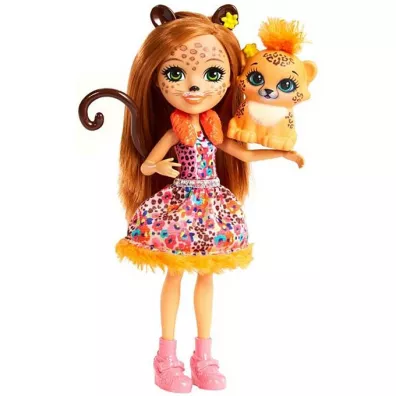 Enchantimals Lalka dodatkowa + zwierz�tko FNH22 Mattel