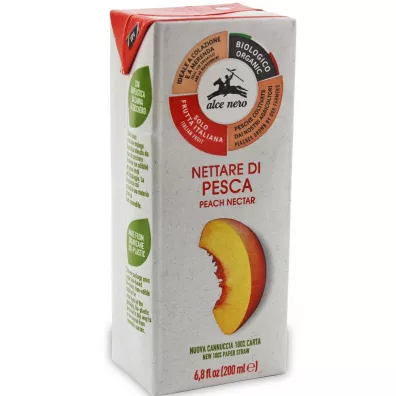 Alce Nero Nektar brzoskwiniowy 200 ml Bio
